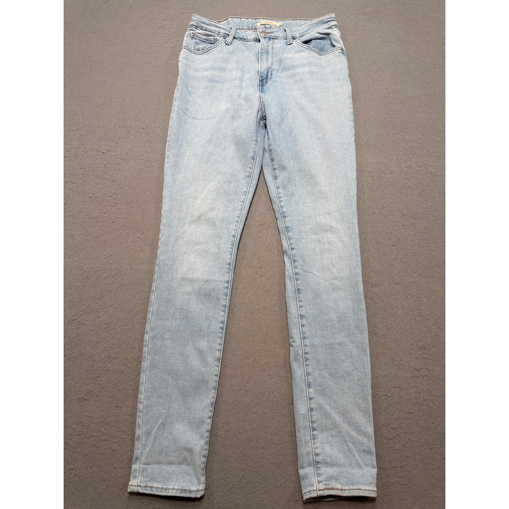 Levi's 721 Jeans Women's 29 Blue Denim Light Wash High Rise Skinny Tapered Leg